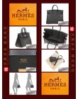 HERMES BIRKIN 25 (Pre-owned) Black, Epsom leather, Ghw