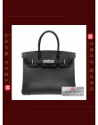 HERMES BIRKIN 30 (Pre-owned) Black, Epsom leather, Phw