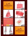 H E R M E S BIRKIN 30 (Pre-owned) Rose lipstick, Togo leather, Ghw