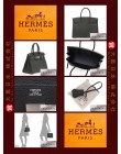 HERMES BIRKIN 30 (Pre-owned) Black, Togo leather, Phw