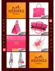 HERMES BIRKIN 30 (Pre-owned) Rose Tyrien / Hot pink, Epsom leather, Ghw