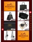 HERMES BIRKIN 30 (Pre-owned) Black, Togo leather, Ghw