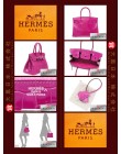 HERMES BIRKIN 30 (Pre-owned) Rose Scheherazade, Porosus crocodile skin, Phw