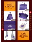 HERMES BIRKIN 35 (Pre-owned) Crocus / Crocus purple, Epsom leather, Phw