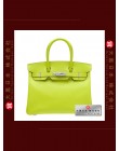 HERMES CANDY BIRKIN 30 (Pre-owned) Kiwi / Kiwi green, Epsom leather, Phw